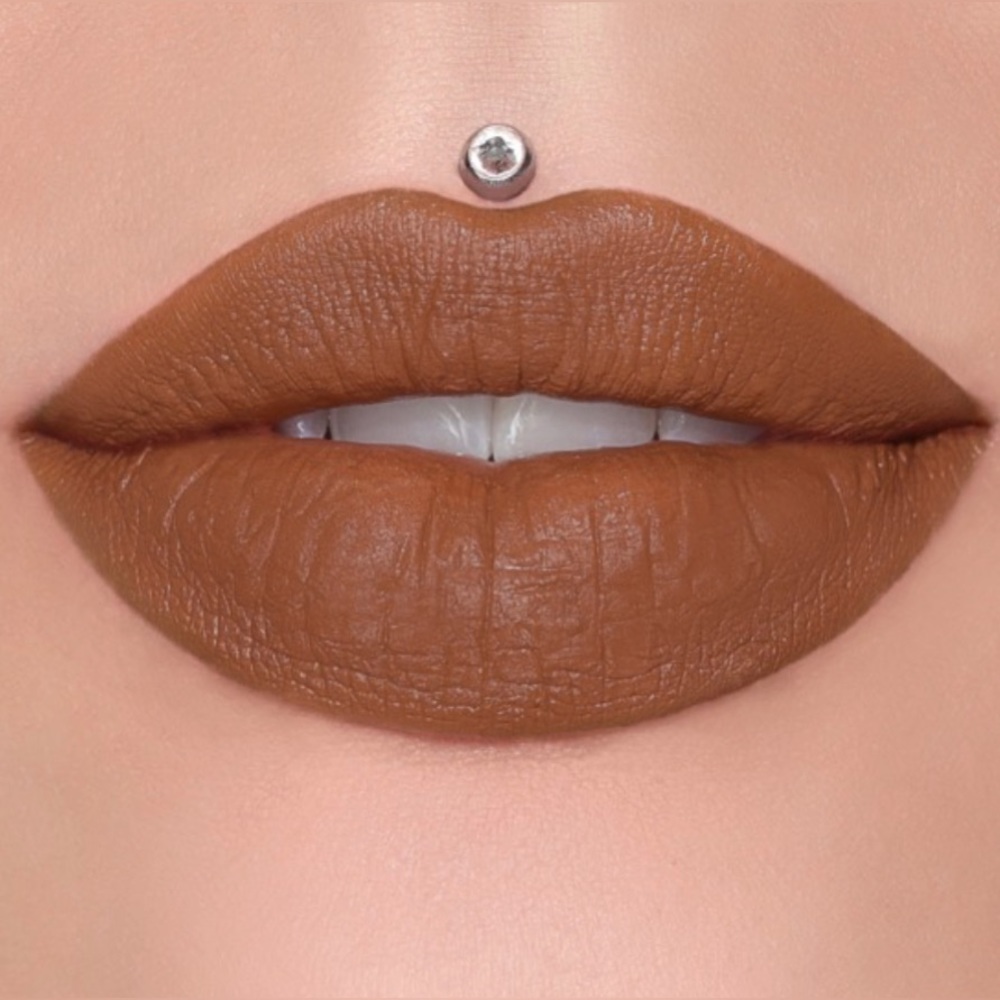 Jeffree Star Velvet Trap Lipstick in the shade 🍫 Chocolate Fondue New In Box - Picture 3 of 4